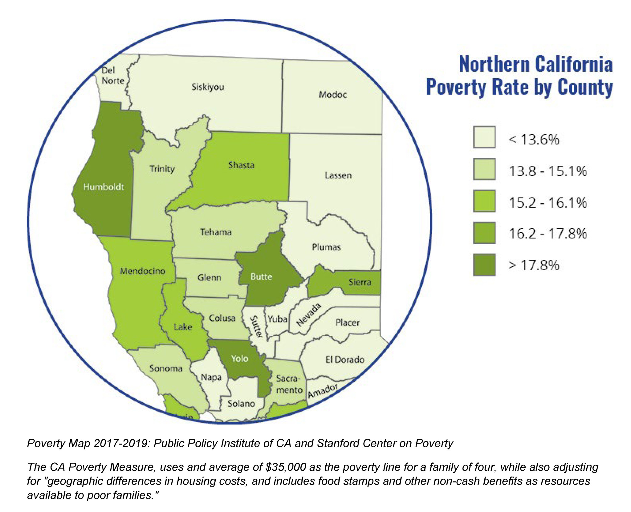 Disadvantaged Communities in Northern California Northern California